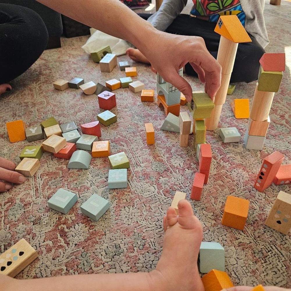 Colorful block set - Picture 2 of 6
